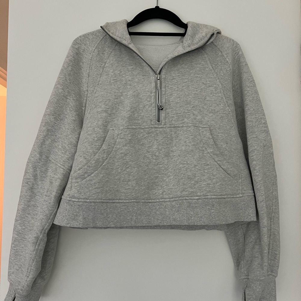Lululemon Scuba oversized half zip hoodie